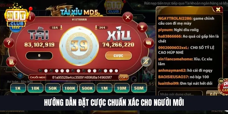 Hướng dẫn đặt cược chuẩn xác cho người mới